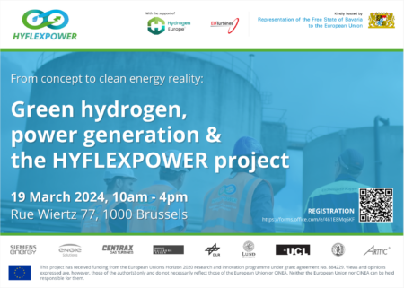 From concept to clean energy reality: greem hydrogen, power generation & the HYFLEXPOWER project